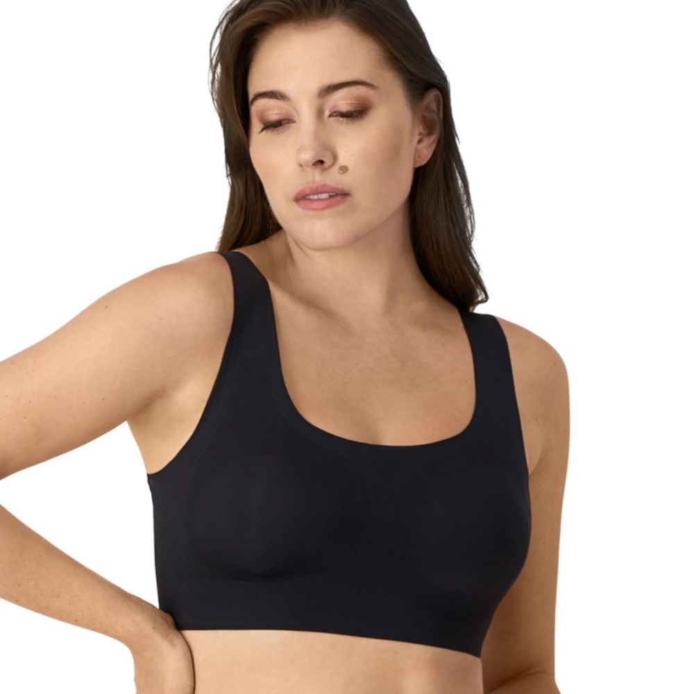 Bali Comfort Revolution Easylite Seamless Wireless Bra. DF3491 Black Size S NWT - Picture 3 of 8